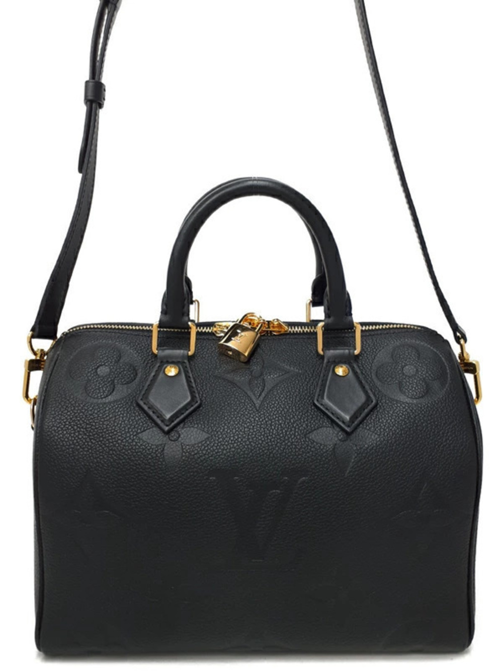 Louis Vuitton Monogram Empreinte Speedy Bandouliere Bag